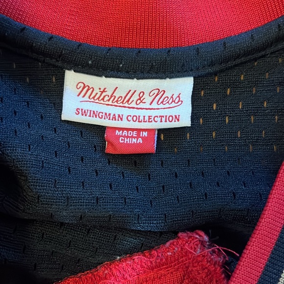 Allen Iverson 2000/01 Philadelphia 76ers Black Swingman Jersey Men LARGE HWC - Picture 4 of 6